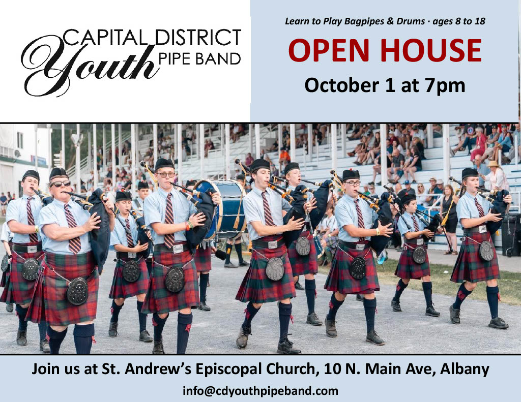 2025 CDYPB Fall Open House flyer